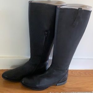 Coclico black riding equestrian style boots 37 us 6.5